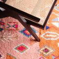 Beni ourain rugs . close-up
