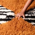 Moroccan rugs . close-up