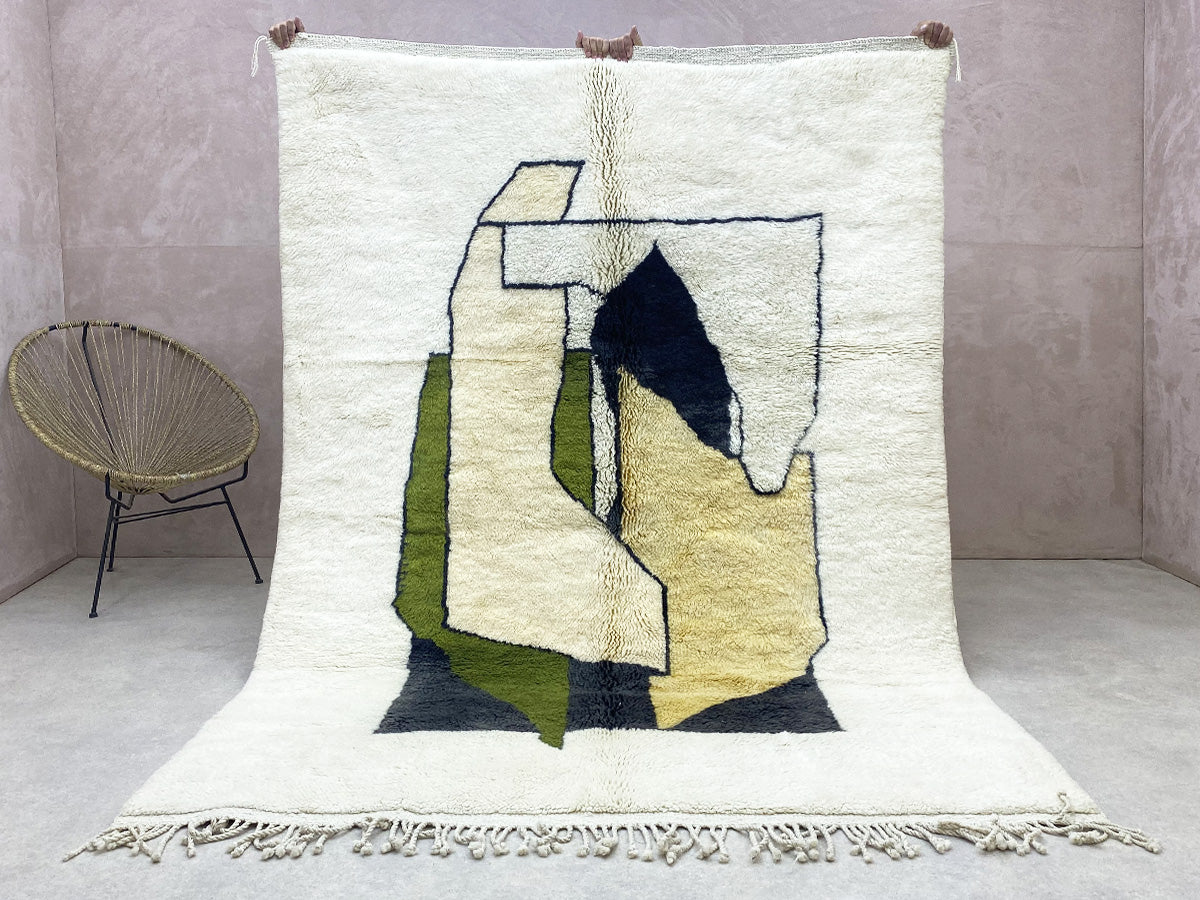 Custom made for Kimberly Beni Mrirt Tribe Rug - Zauts - 10 x 13 FT | Nomad33