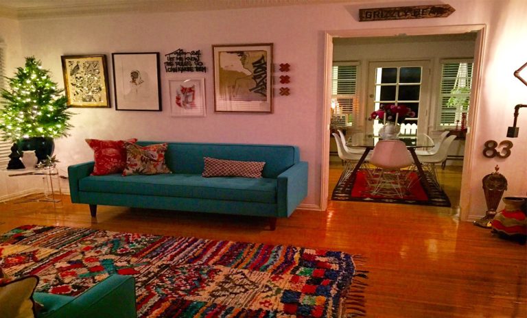 Boucharouite rug an iconic masterpiece that brings a huge difference to your interior